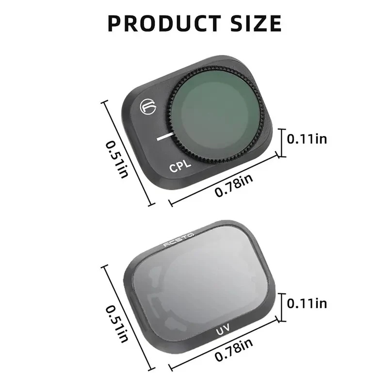 Nd Filter Set - DIY-Drohnenfilter für DJI Mini 3/3 Pro