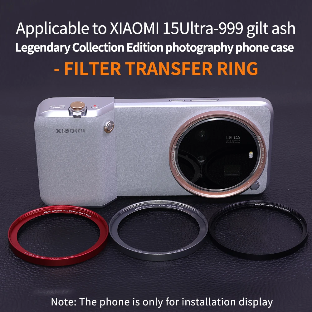 Photography Kit Xiaomi 15 Ultra - Objektivadapter-Fotografie-Set für Xiaomi 15 Ultra 67
