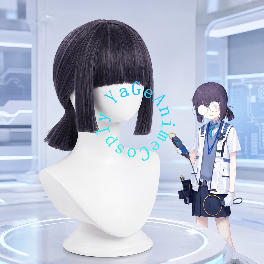 Photography Game - Mob Cosplay Perücke mit Realistischer Kopfhaut,