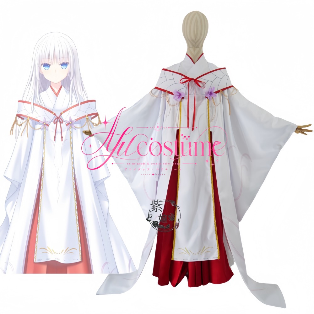 Photography Game - Naruse Shiroha Cosplay-Kostüm im Miko-Stil, Alltagsoutfit