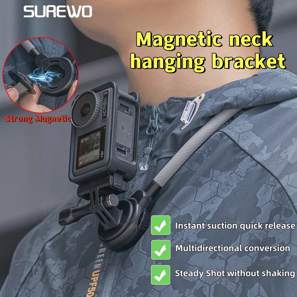 SUREWO Magnetische Quick Relea – Gopro Action Camera Hero 11 Black Bewertung und Preis