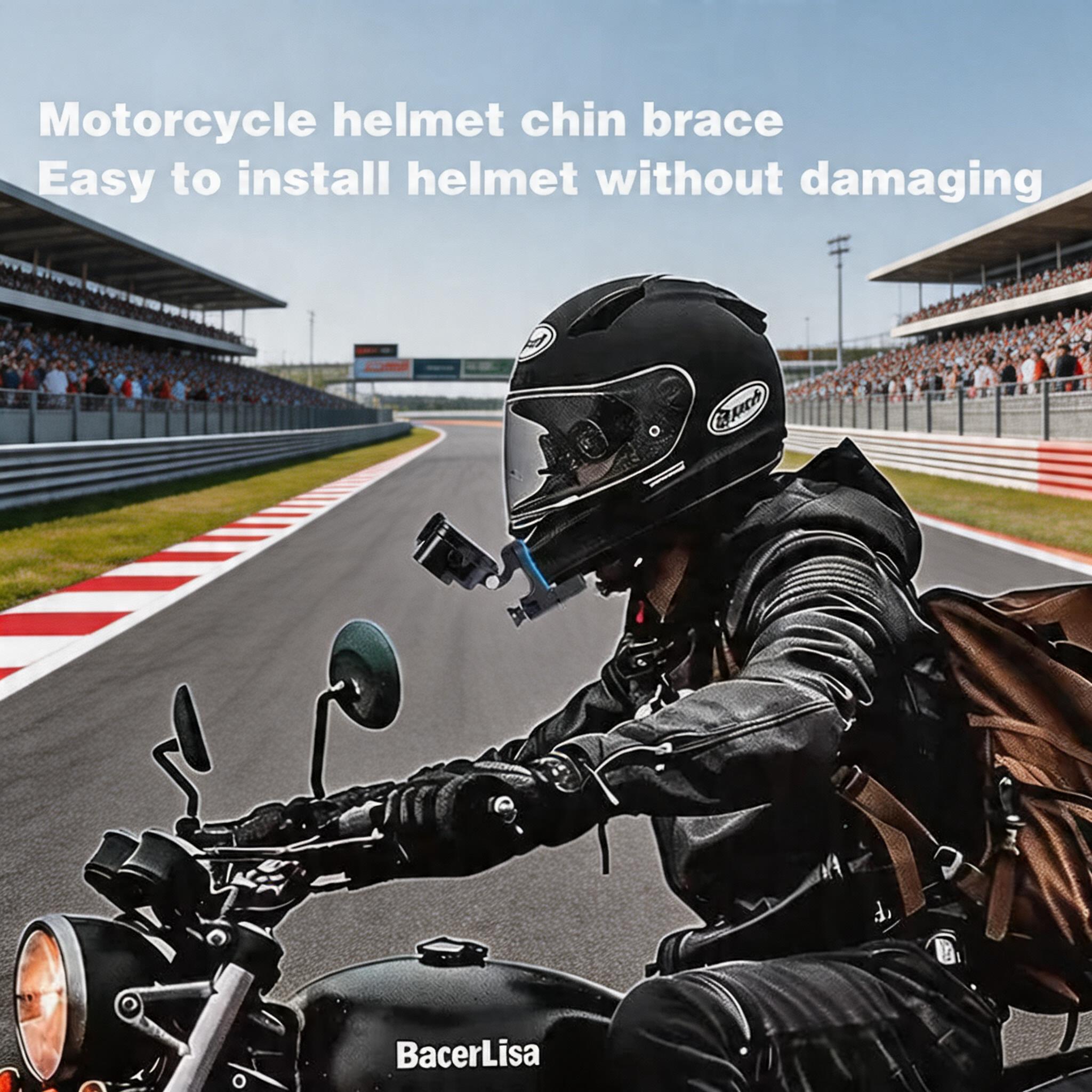 Motorradhelm-Kinnhalterung für – Gopro Action Camera Hero 11 Black Bewertung und Preis