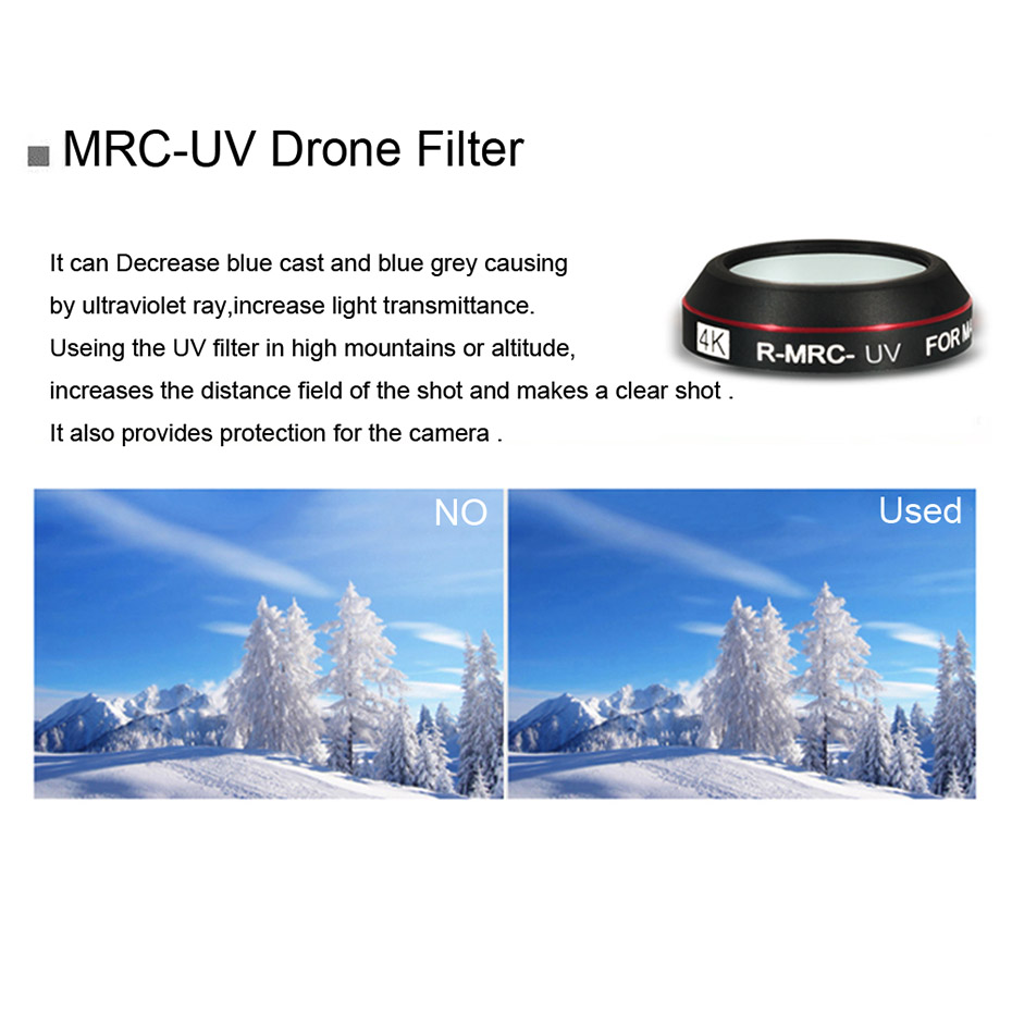 Drone Filter Für DJI Mavic Pro – Nd Filter Set Bewertung und Preis