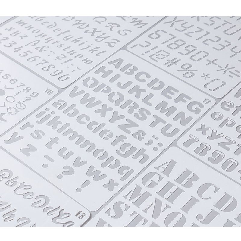 20 teile/satz Buchstaben Alpha – Photography Font Bewertung und Preis