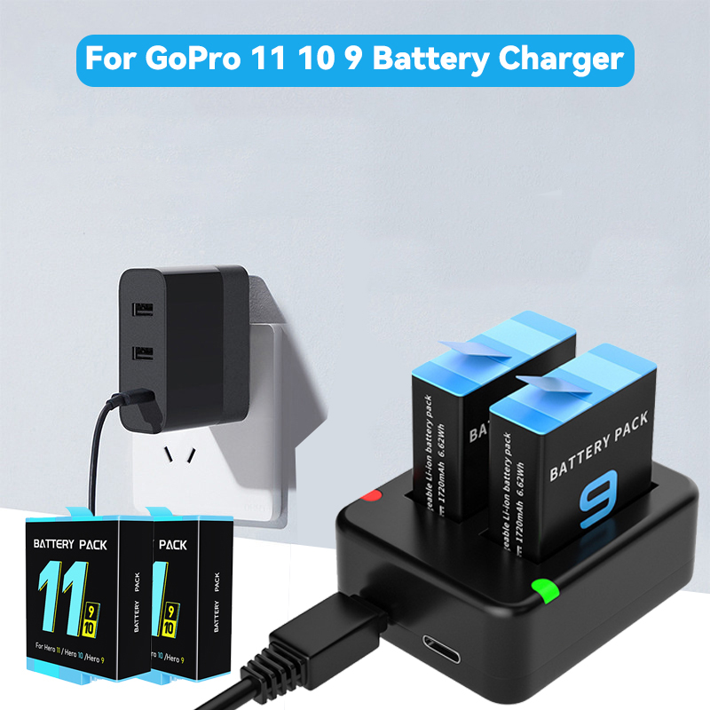 Dual Port Slot Doppel Batterie – Gopro Action Camera Hero 11 Black Bewertung und Preis