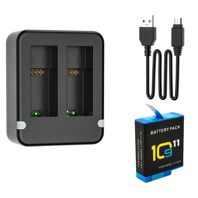 Dual Port Slot Doppel Batterie – Gopro Action Camera Hero 11 Black Bewertung und Preis