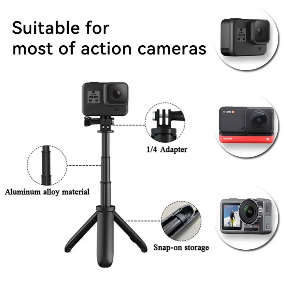 Mini ausziehbares Stativ, falt – Gopro Action Camera Hero 11 Black Bewertung und Preis