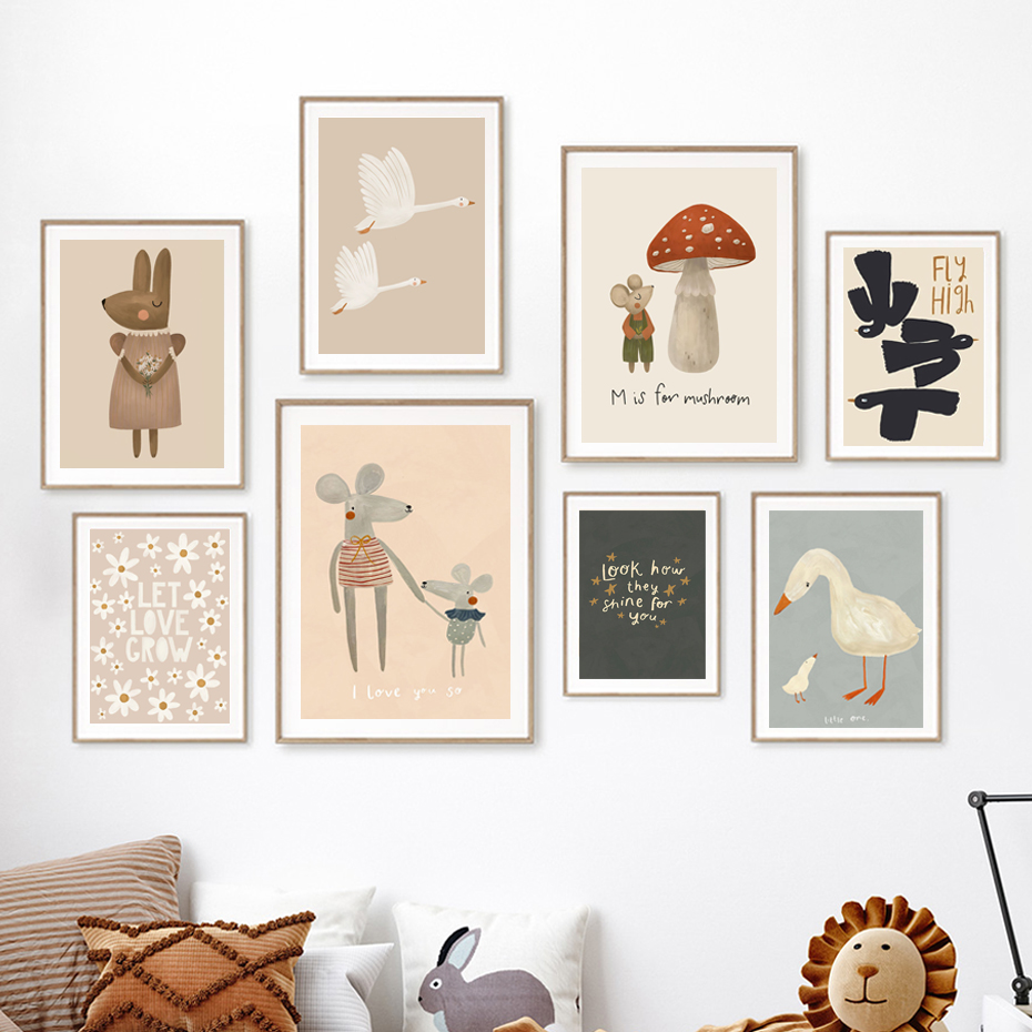 Boho Cartoon Kaninchen Maus Ga – Photography Duck Bewertung und Preis