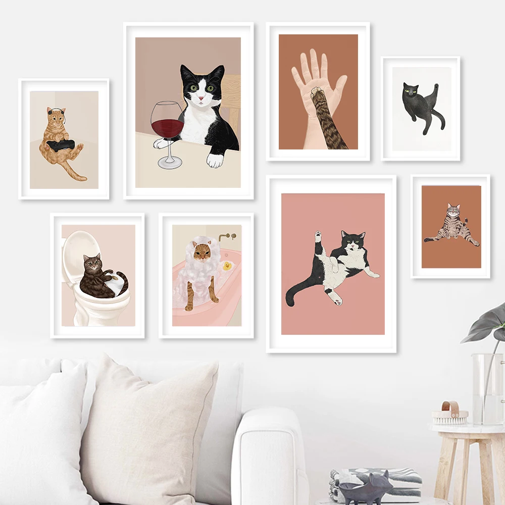 Lustige Wein schwarze Katze Wa – Photography Duck Bewertung und Preis